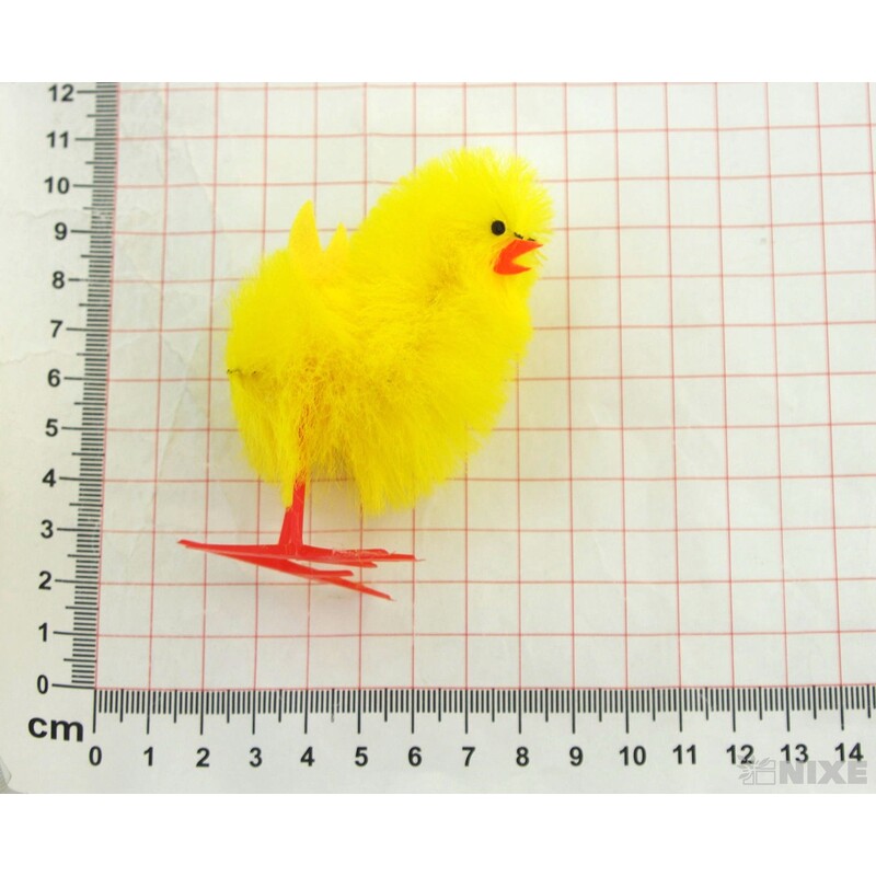 KUŘÁTKA 7cm 15ks*ŽLUTÁ