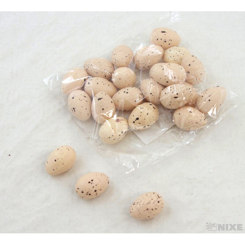 VAJÍČKA 24ks 3cm*MIX BAREV