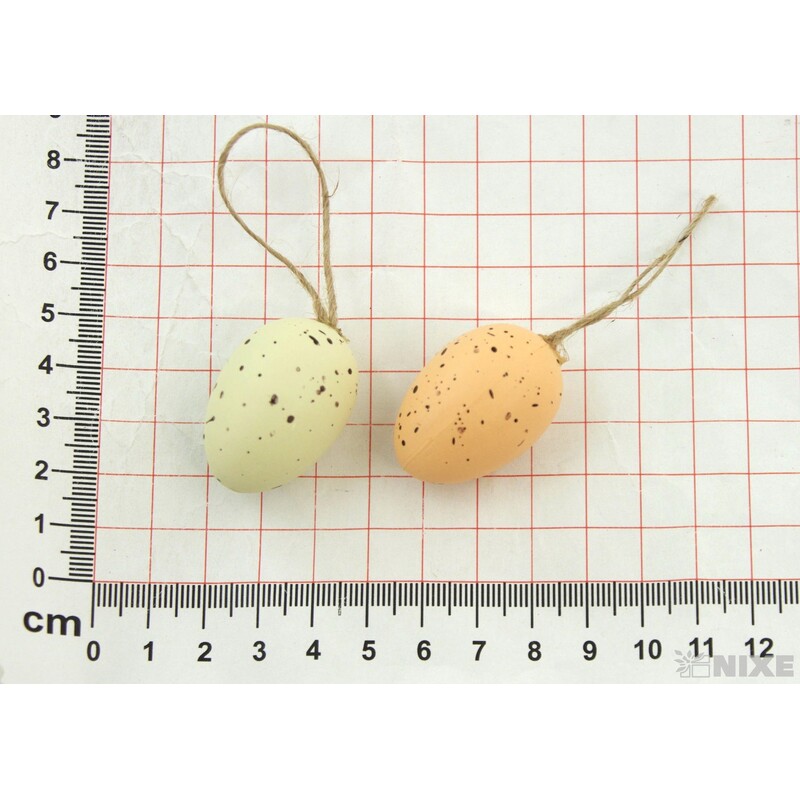 VAJÍČKA 12ks 3,5cm*MIX BAREV