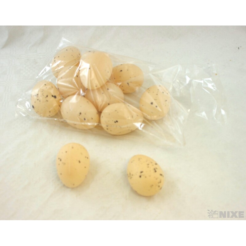 VAJÍČKA 12ks 7cm*MIX BAREV