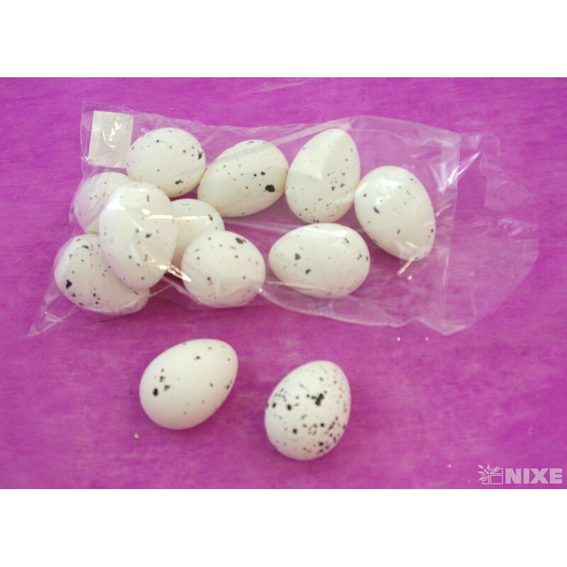 VAJÍČKA 12ks 7cm*MIX BAREV