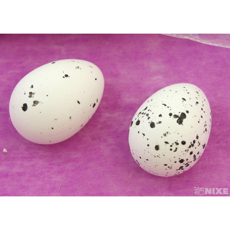 VAJÍČKA 12ks 7cm*MIX BAREV