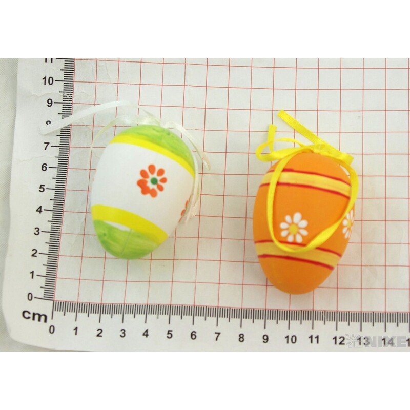 VAJÍČKA 6ks 6cm*MIX BAREV