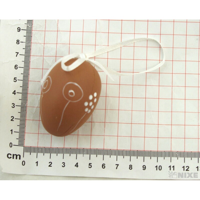 VAJÍČKA 6ks 6cm*MIX BAREV