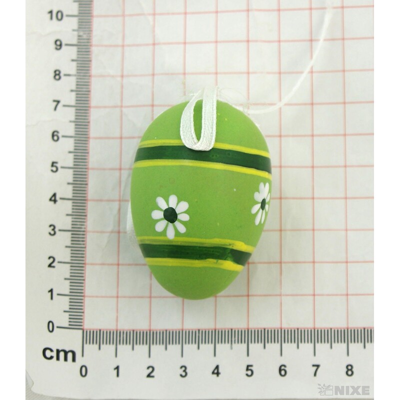 VAJÍČKA 6ks 6cm*MIX BAREV