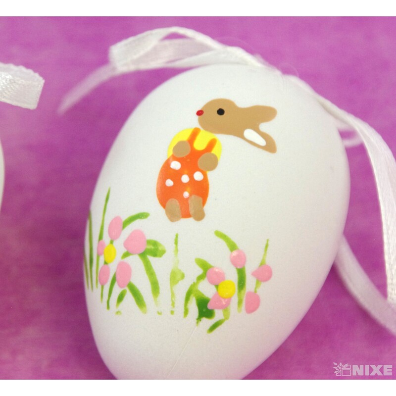 VAJÍČKA 6ks 6cm*MIX BAREV