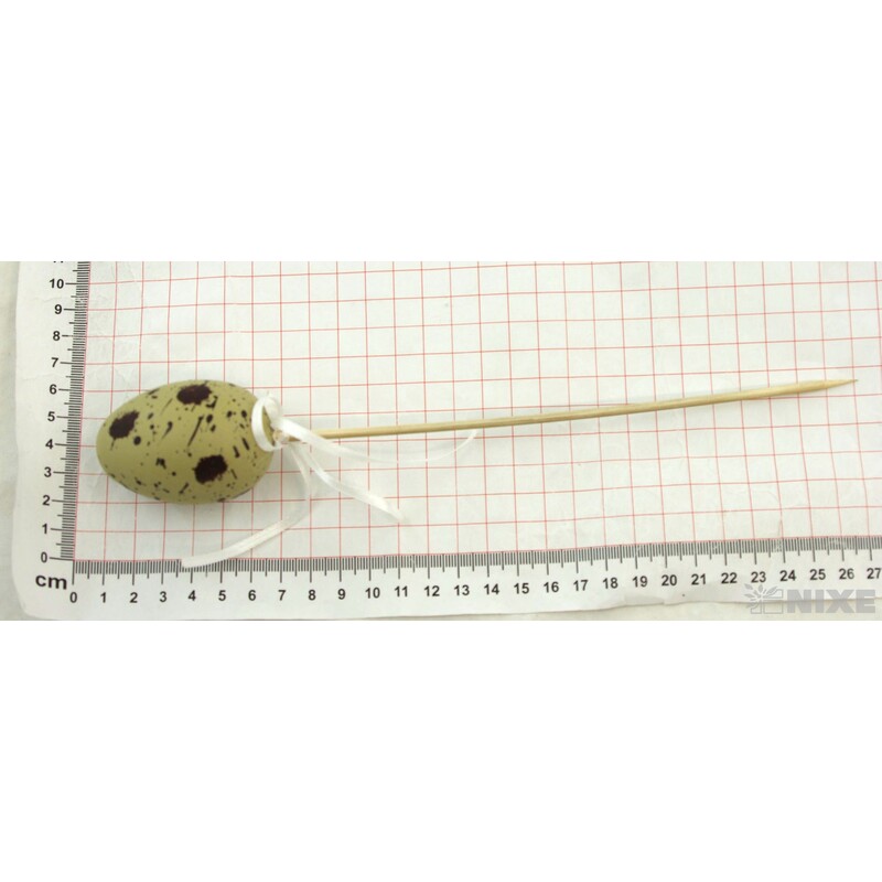 ZÁPICH VAJÍČKA 6ks 6x25cm*PŘÍRODNÍ