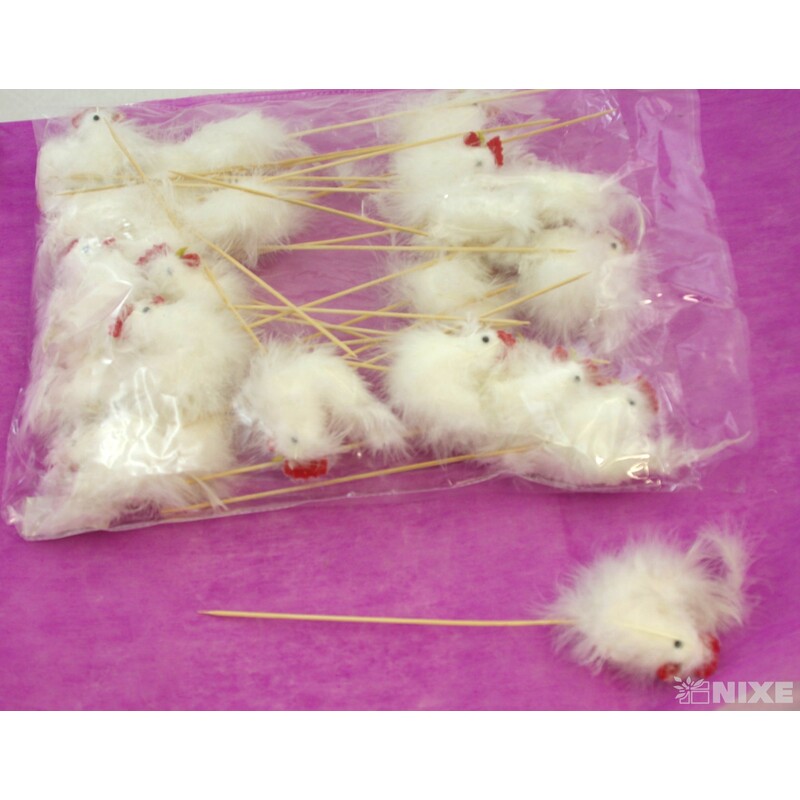 ZÁPICH KUŘE 24ks 6x29cm*MIX BAREV