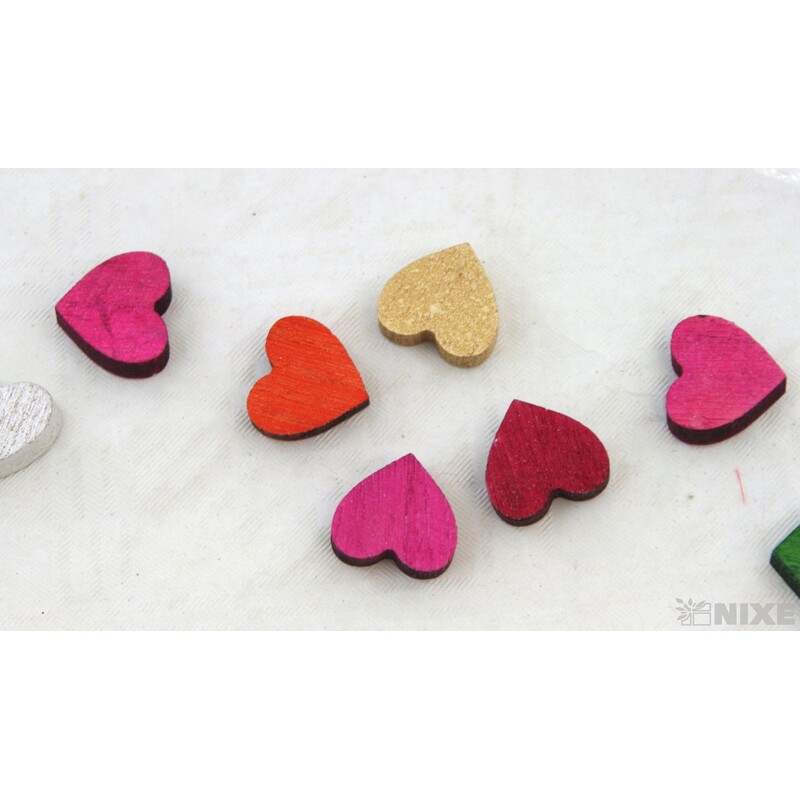 SRDCE D 2cm 112ks*MIX BAREV