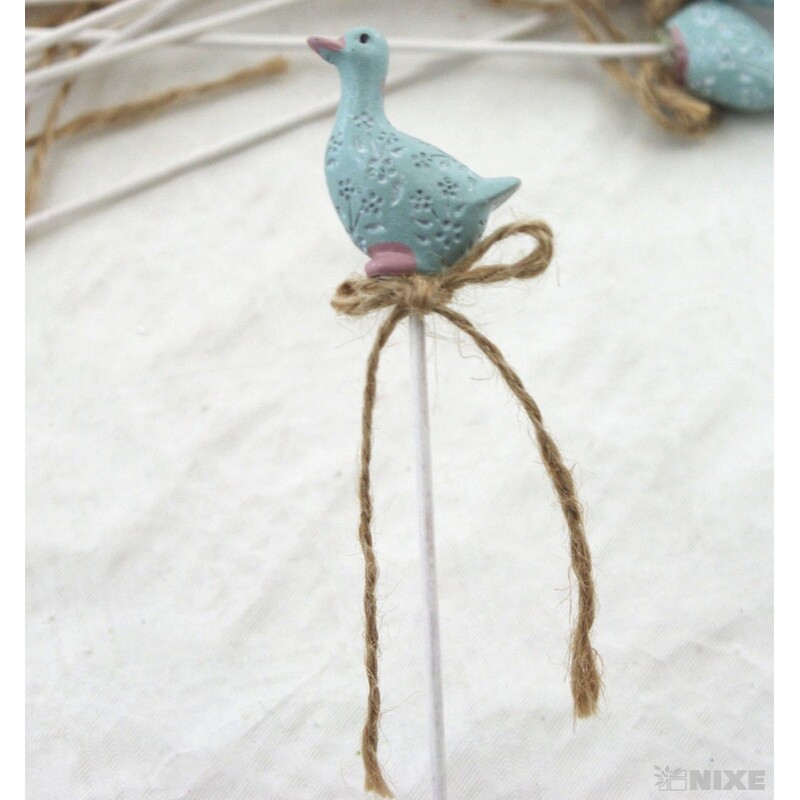 ZÁPICH HUSA 12ks 4x25cm*TYRKYSOVÁ