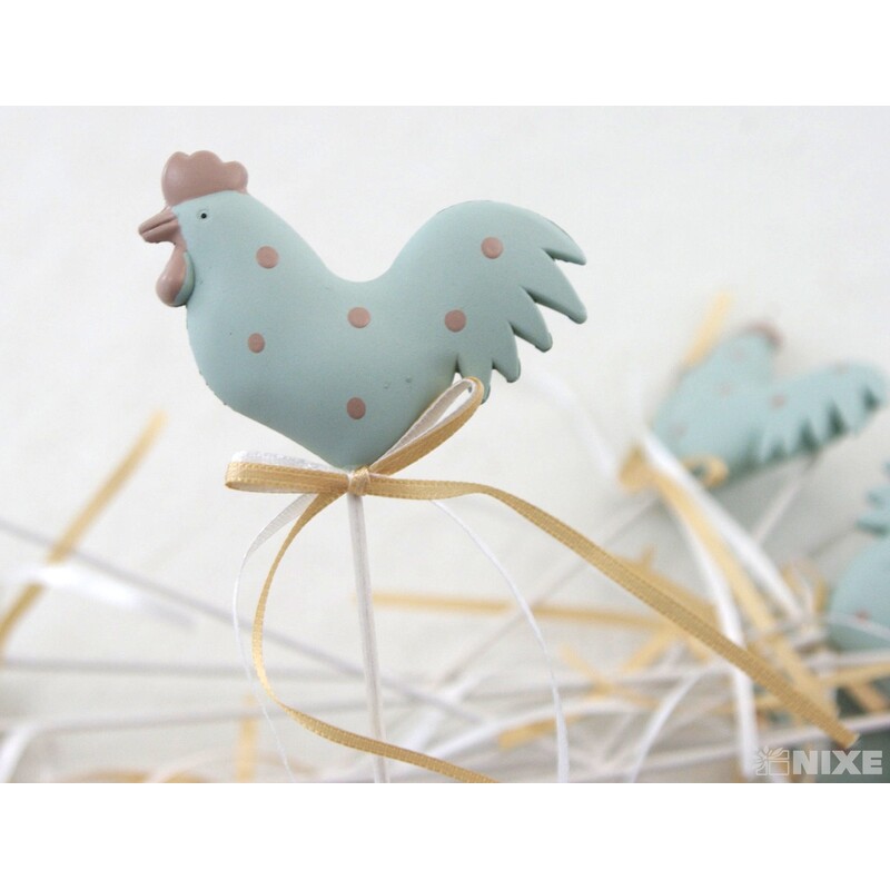 ZÁPICH SLEPICE 12ks 6x27cm*TYRKYSOVÁ