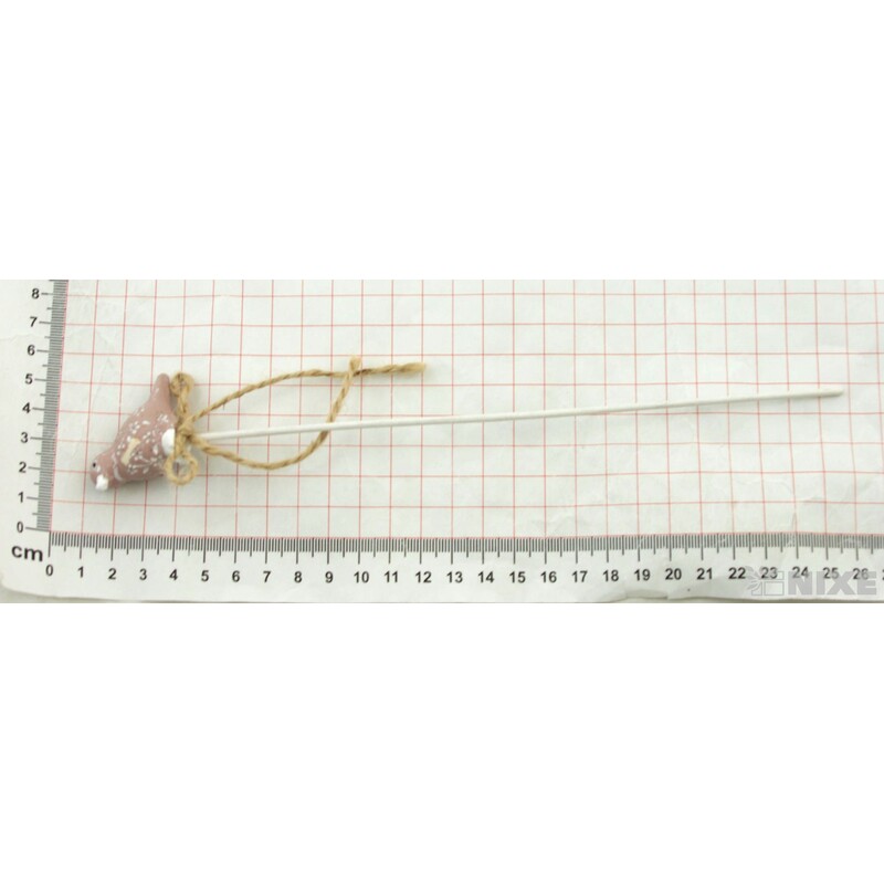 ZÁPICH SLEPICE 12ks 3x24cm*HNĚDÁ SV.