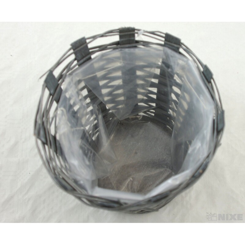 MISKA KRUH 13x10cm*ŠEDÁ