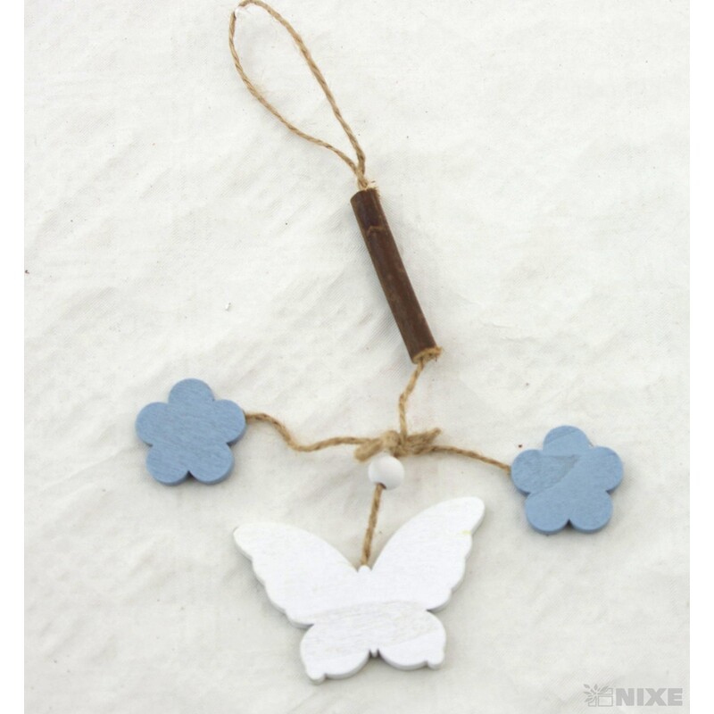 ZÁVĚS D MOTÝL 6ks 5x6cm*MIX BAREV