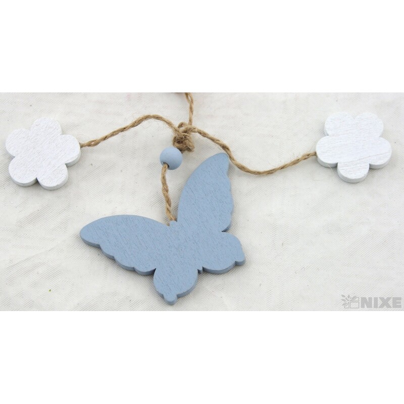 ZÁVĚS D MOTÝL 6ks 5x6cm*MIX BAREV