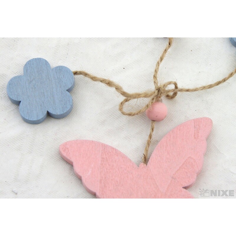 ZÁVĚS D MOTÝL 6ks 5x6cm*MIX BAREV