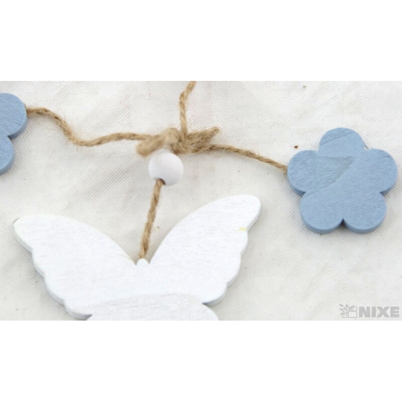 ZÁVĚS D MOTÝL 6ks 5x6cm*MIX BAREV