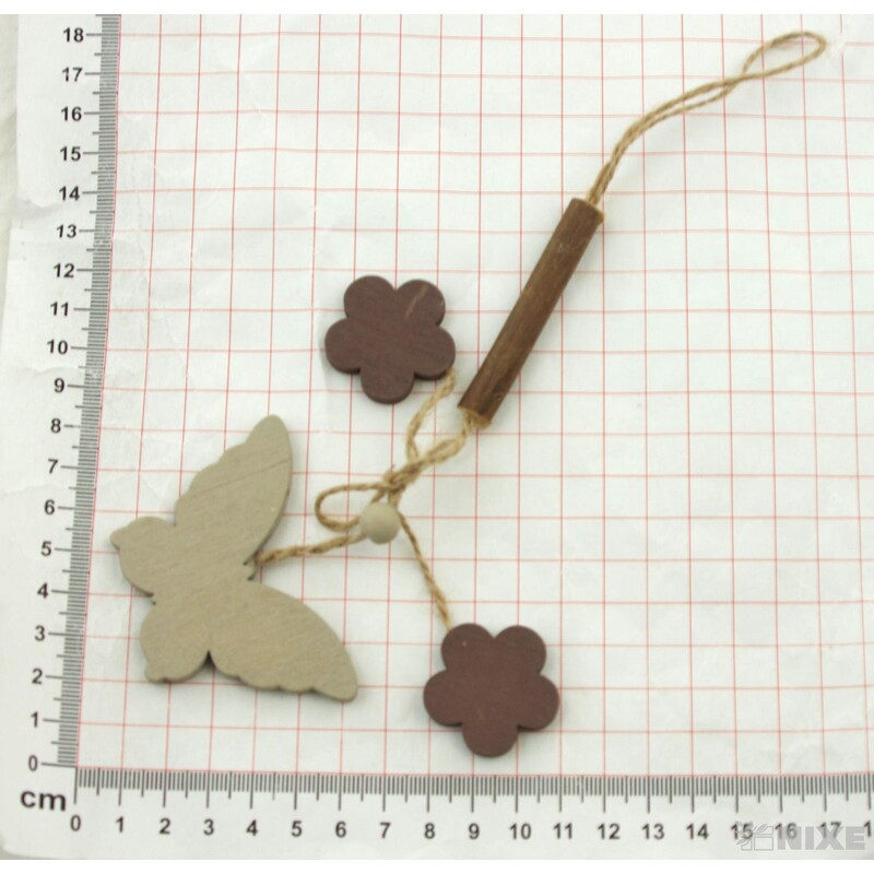 ZÁVĚS D MOTÝL 6ks 5x6cm*MIX BAREV