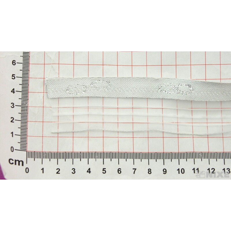 JAQUARD 40mmx20m*BÍLÁ 127