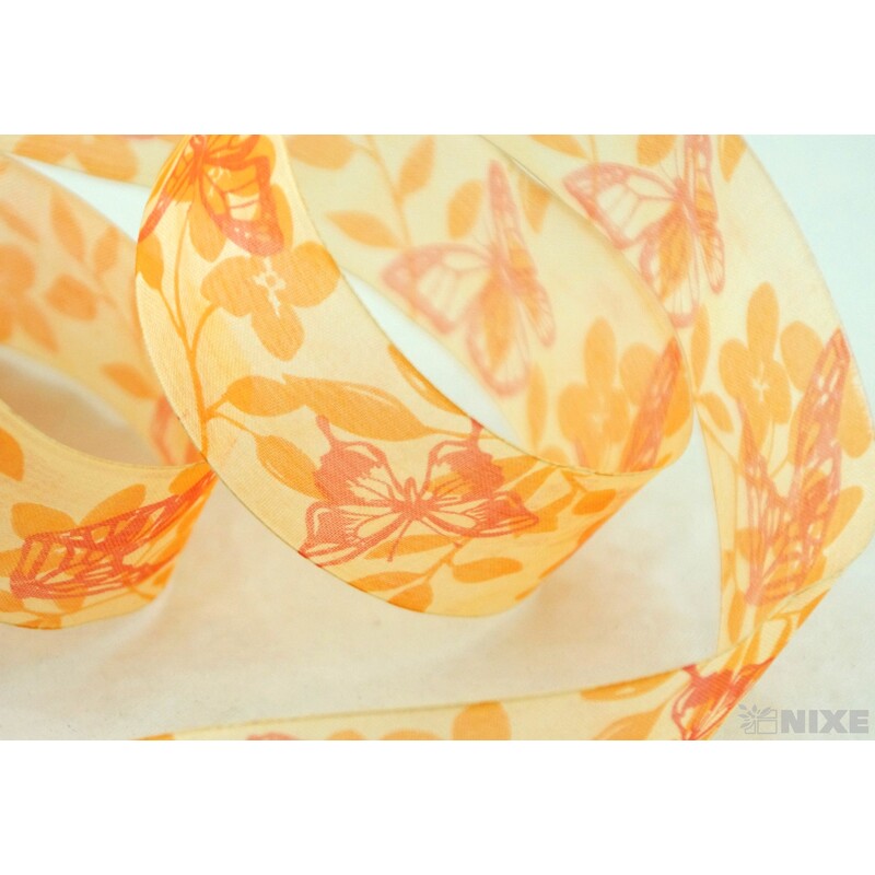 STUHA MOTÝL 40mmx20m*ORANŽOVÁ 236