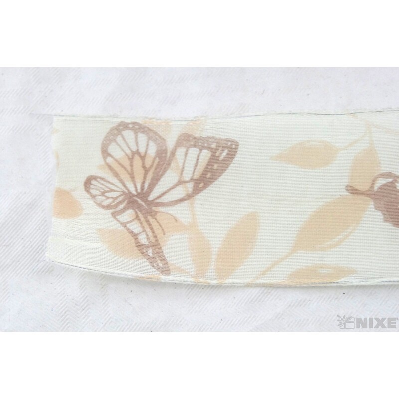 STUHA MOTÝL 40mmx20m*KRÉMOVÁ 105