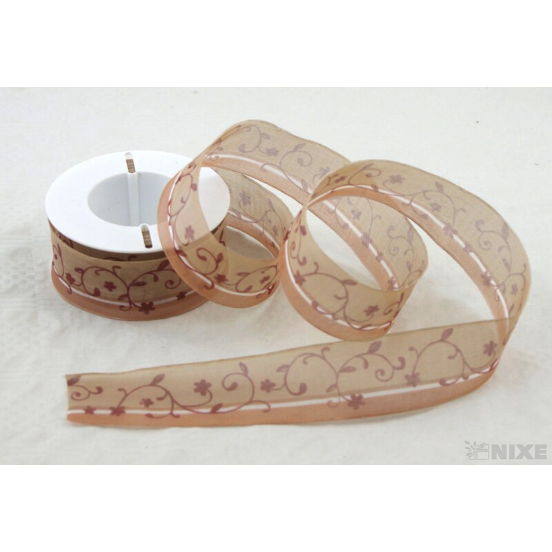 FLEUR 40mmx20m*HNĚDÁ 105