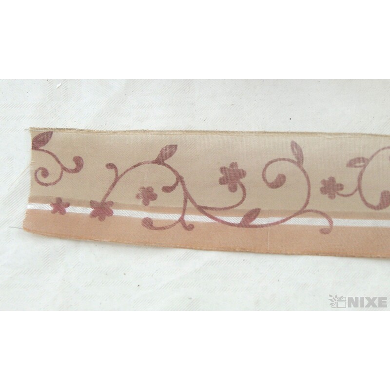 FLEUR 40mmx20m*HNĚDÁ 105