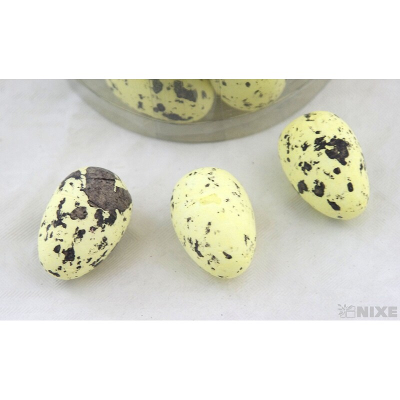 VAJÍČKA 36ks 3cm*ŽLUTÁ