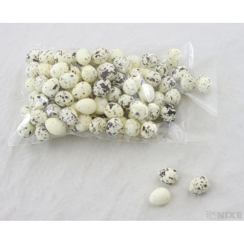 VAJÍČKA 100ks 1,8cm*KRÉMOVÁ