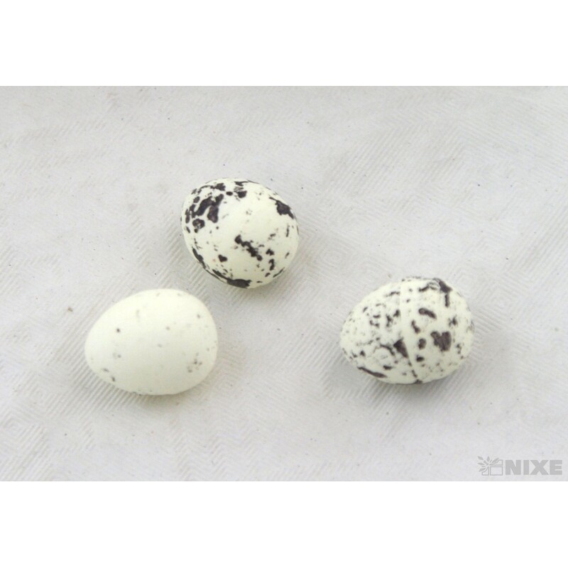 VAJÍČKA 100ks 1,8cm*KRÉMOVÁ