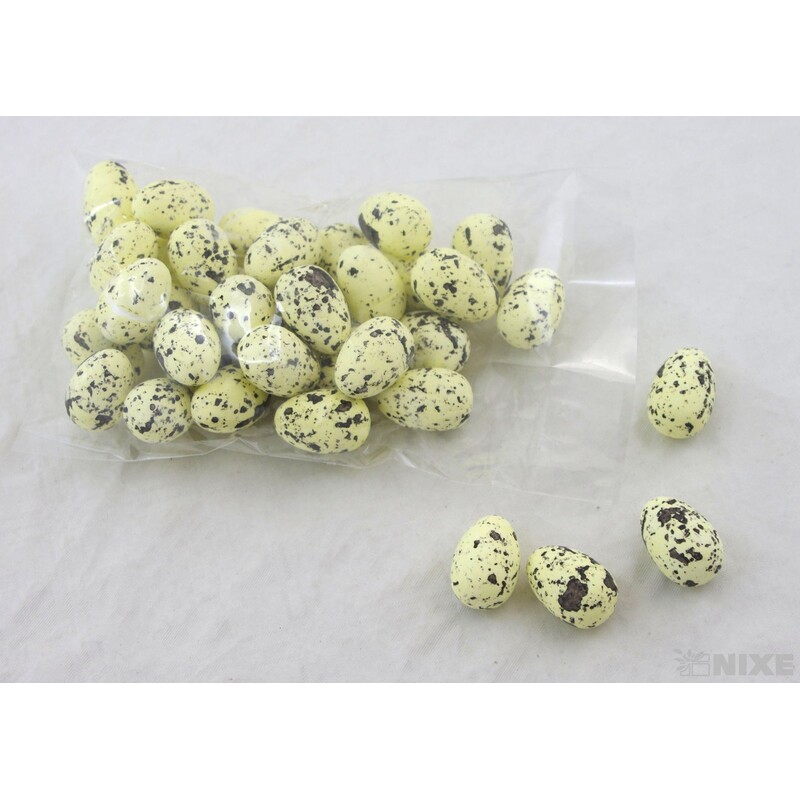 VAJÍČKA 36ks 3cm*ŽLUTÁ