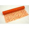 ORGANZA GLITR 2229 36cmx5yd*ORANŽOVÁ