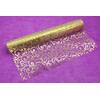 ORGANZA TISK 2231 36cmx5yd*ZLATÁ