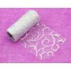 ORGANZA GLITR 2228 12cmx10yd*STŘÍBRNÁ