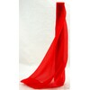 ORGANZA SATÉN 47cmx10m*ČERVENÁ