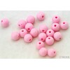KORÁLKY 8mm MAT*RŮŽOVÁ