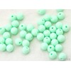 KORÁLKY 8mm MAT*TYRKYSOVÁ