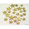 HVĚZDA 3,5-6,5cm 24ks*ZLATÁ
