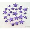 HVĚZDA 3,5-6,5cm 24ks*FIALOVÁ