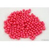 KORÁLKY 8mm cca 208ks*ČERVENÁ SV.