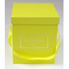 KVĚTINOVÝ BOX 15x18x15cm*ŽLUTÁ