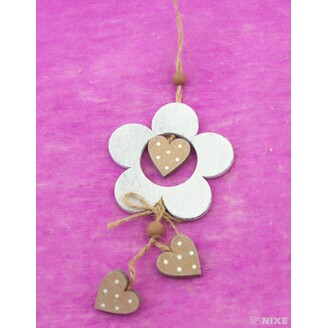 ZÁVĚS DŘEVO MIX 9cm*