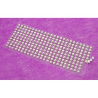 PERLIČKY NALEPOVACÍ 8mm 240ks*PERLEŤOVÁ