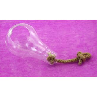 ZÁVĚS SKLO ŽÁROVKA 24cm* 