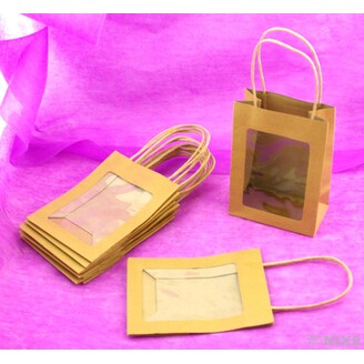 TAŠKA H OKNO 13x18x7,5cm*PŘÍRODNÍ