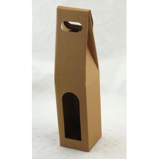 KRABICE NA VÍNO 9x40cm*PŘÍRODNÍ