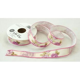 STUHA KVĚT 25mmx10yd*MIX BAREV