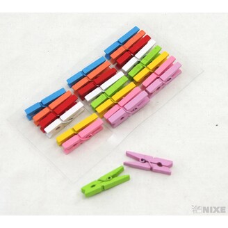 KOLÍČEK 3cm 24ks*MIX BAREV