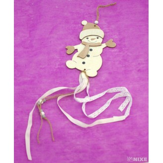 ZÁVĚS D SNĚHULÁK 16x50cm*