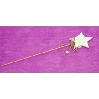 ZÁPICH D HVĚZDA 8x31cm 12ks*MIX BAREV